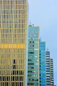 Low angle view of modern building