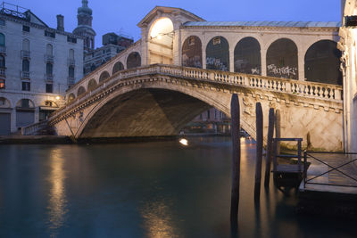 View of bridge over river