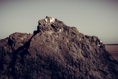 Scenic view of rock formations