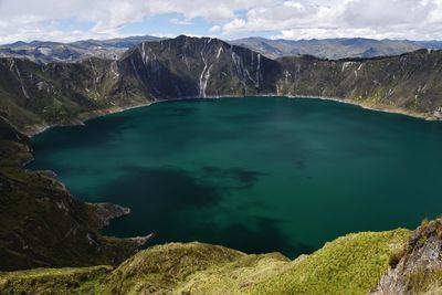 Scenic view of lake