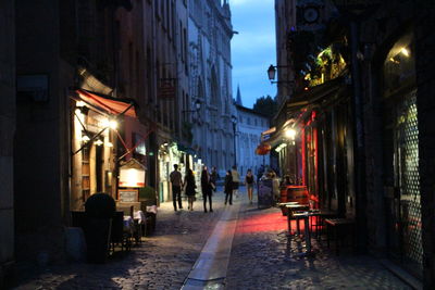 Alley in old town