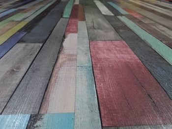 Full frame shot of multi colored flooring