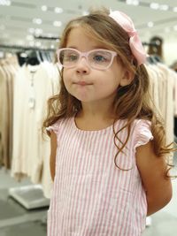 Portrait of a smiling girl