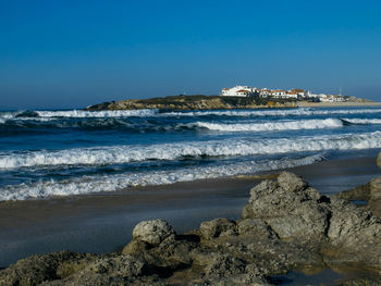 View of beach against sky