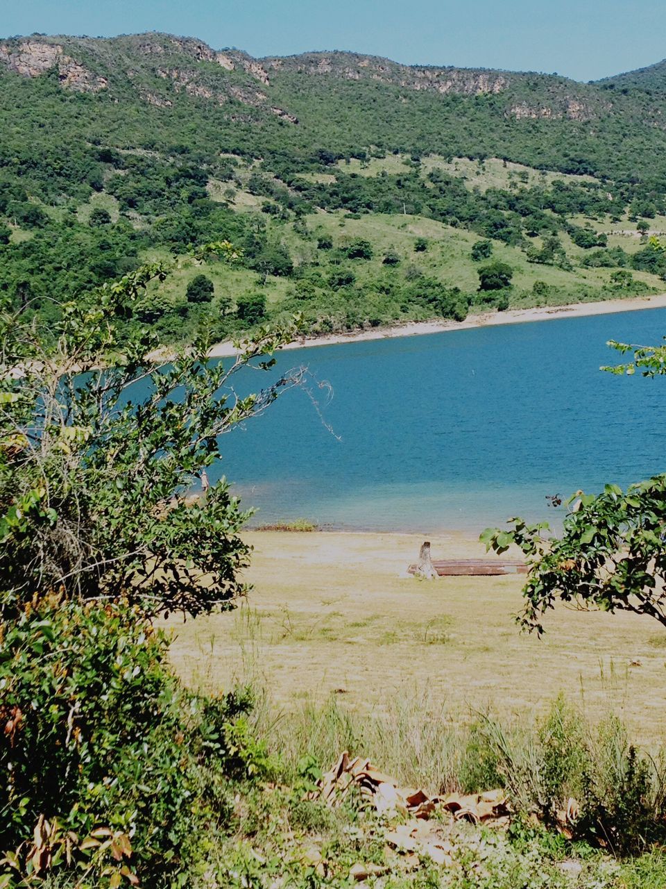 VIEW OF CALM LAKE