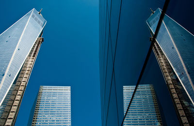 Low angle view of modern building