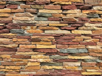 Full frame shot of brick wall