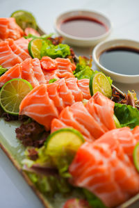 Close-up of food in plate