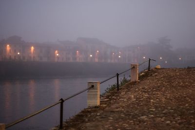 Pier in sea