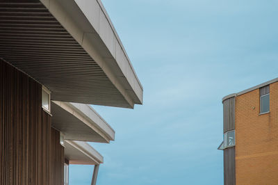 Low angle view of building against sky