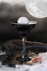Close-up of drink on table