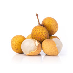 Close-up of oranges against white background