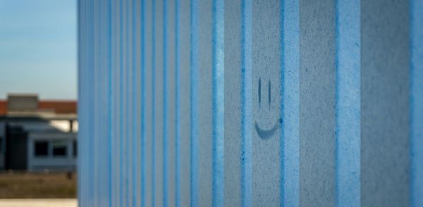 Close-up of blue background