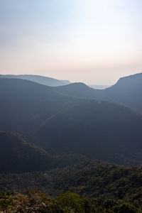 mountain shadow