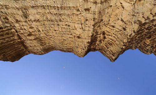 Low angle view of blue sky