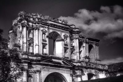 Low angle view of built structure