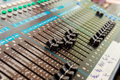 Close-up of computer keyboard