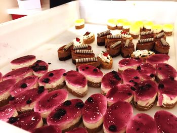 Close-up of dessert