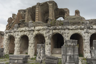 Old ruins of building