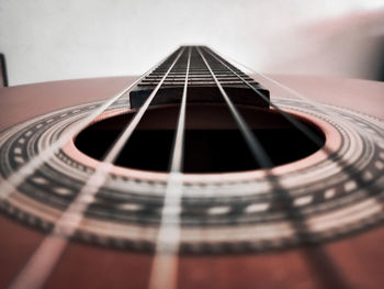 Close-up of guitar