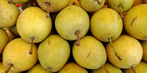 Full frame shot of fruits for sale at market stall