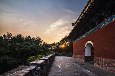 The ruins of ming xiaoling mausoleum in nanjing