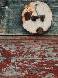 Full frame shot of weathered wall