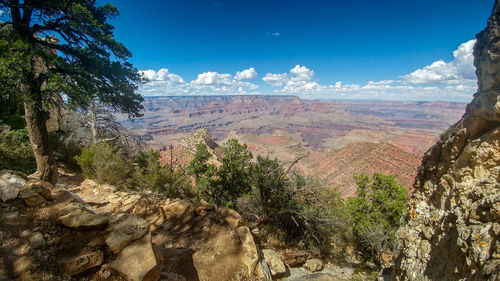 View of landscape against sky