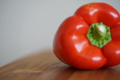Close-up of tomatoes on table