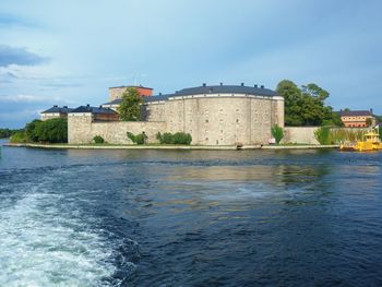 Vaxholm fortress in the stockholm archipelago, sweden