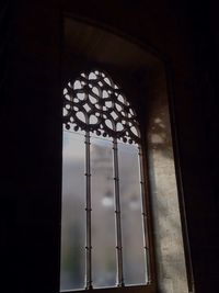 View of sky seen through arch