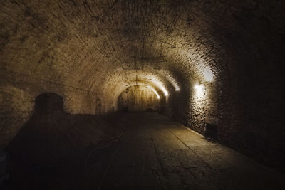 Corridor of old building