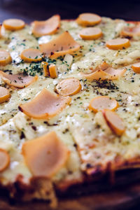 Close-up of pizza