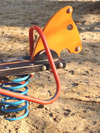 Close-up of chair