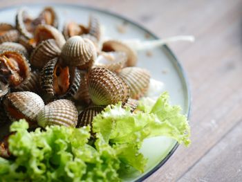 Close-up of pasta in bowl