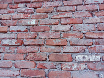 Full frame shot of brick wall