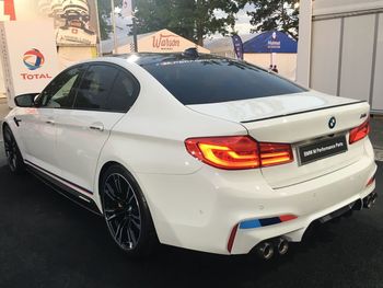 View of car parked on road