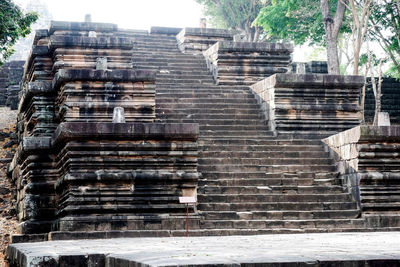 Low angle view of old building