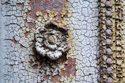 Full frame shot of rusty metal