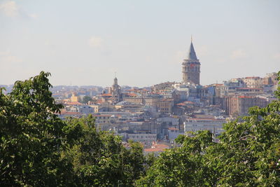 View of cityscape against sky