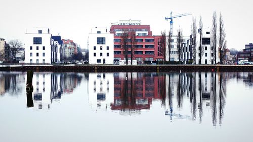 River with buildings in background