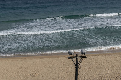 Scenic view of sea shore