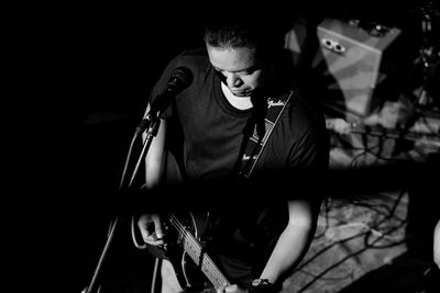 Full length of a man