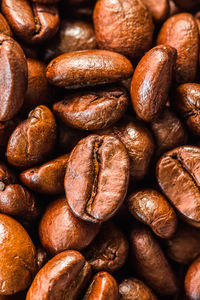 Full frame shot of coffee beans