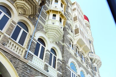 Low angle view of building against sky