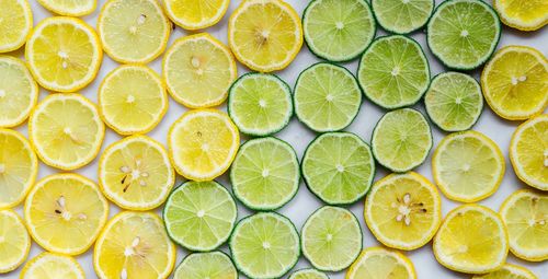 Full frame shot of citrus fruits