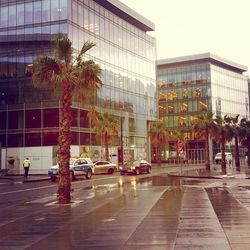 View of buildings in city