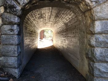 Corridor of old building