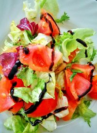 Close-up of vegetable salad