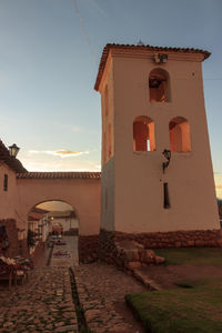 Exterior of building against sky